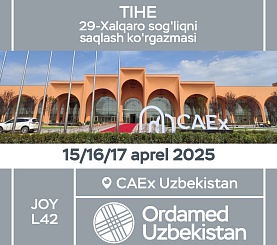 TIHE 29-xalqaro sog'liqni saqlash ko'rgazmasi.